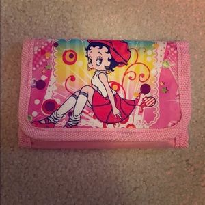 Pink wallet